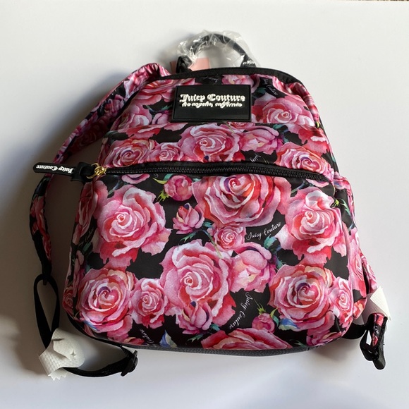 Juicy Couture Handbags - Juicy Couture Floral Backpack